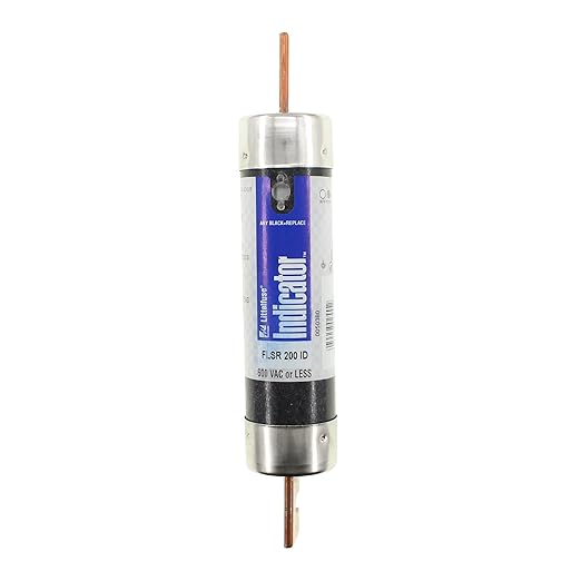 Littelfuse FLnR-200-ID Time-Delay Fuse, Indicator, Class-RK5, 200A, 600V