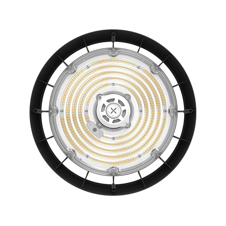 100-300W Black 200 Watt IP65 Foco Industrial Lampara Hi Bay Lamp Warehouse Highbay Ufo Light High Bay Led for Gym Garage