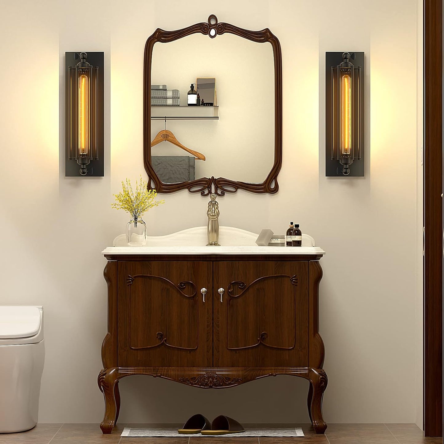 Sconces Wall Lighting, Industrial Black Wall Sconces Antique Light Fixtures For