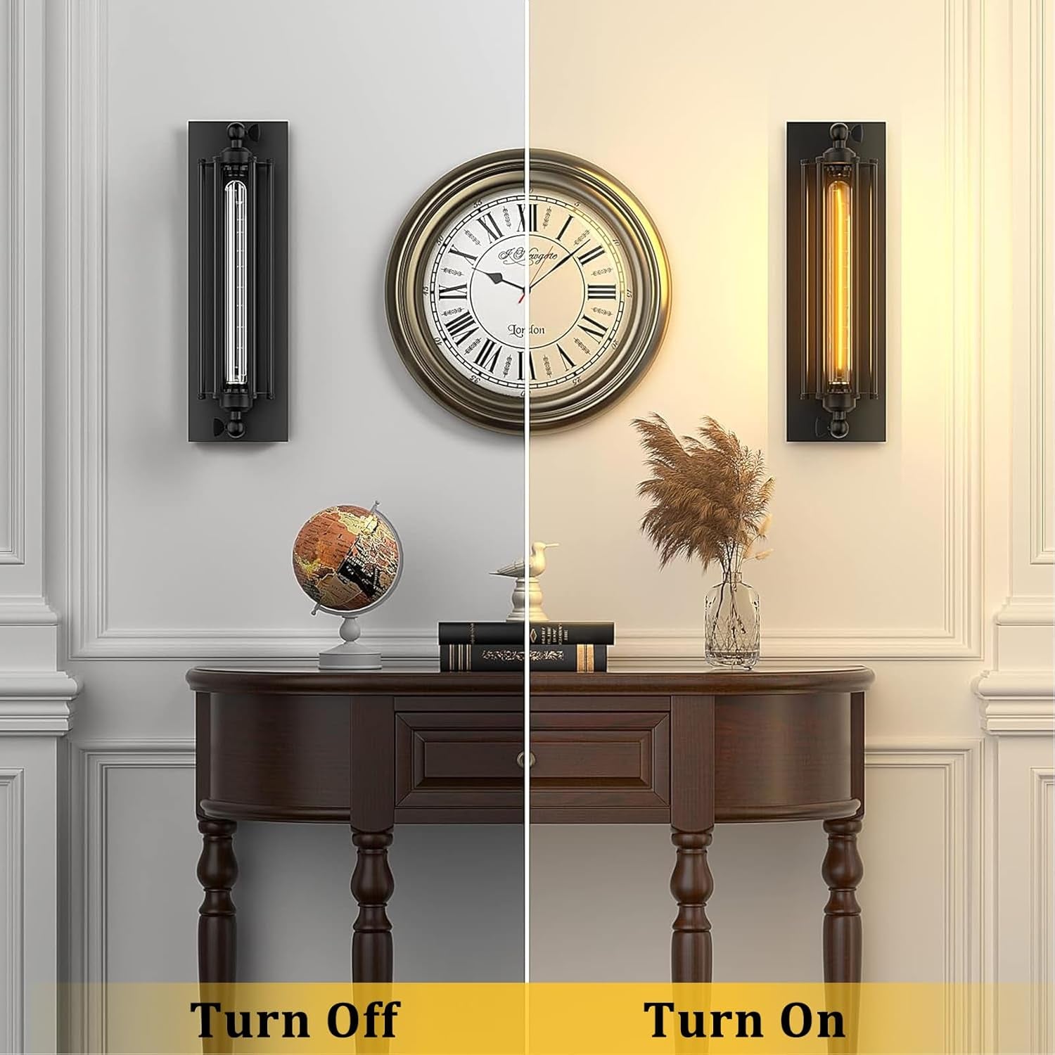 Sconces Wall Lighting, Industrial Black Wall Sconces Antique Light Fixtures For