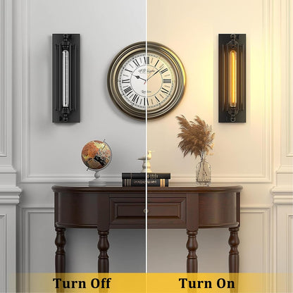 Sconces Wall Lighting, Industrial Black Wall Sconces Antique Light Fixtures For