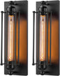 Sconces Wall Lighting, Industrial Black Wall Sconces Antique Light Fixtures For