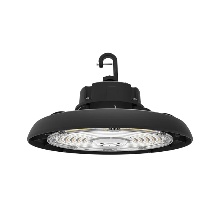 100-300W Black 200 Watt IP65 Foco Industrial Lampara Hi Bay Lamp Warehouse Highbay Ufo Light High Bay Led for Gym Garage