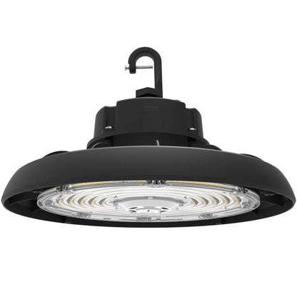 100-300W Black 200 Watt IP65 Foco Industrial Lampara Hi Bay Lamp Warehouse Highbay Ufo Light High Bay Led for Gym Garage